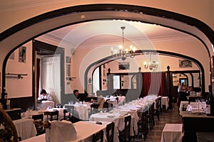 Restaurant CafÃÂ© Martinho da Arcada Lisbon: prime spot & famous poet PessoaÃ¢â¬â¢s table